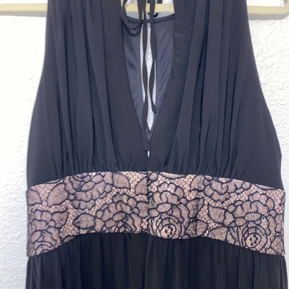 R&M Richards Keyhole Empire Waist Dress - Picture 4 of 5